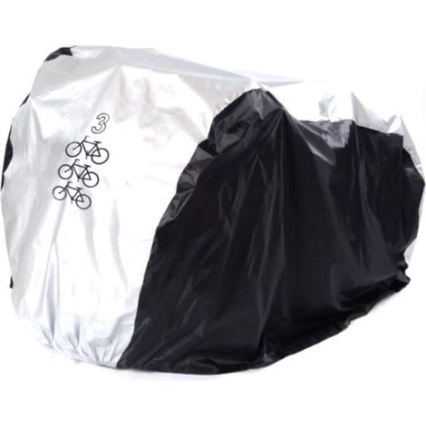Maison URBEST, wasserdichter Schutz gegen Poussière und Soleil, mit Trou pour Cadenas, für VTT, Vélos de Route und Vélos électriques (Schwarz und Weiß) (1/5)