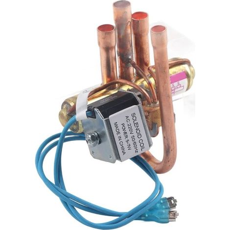 Accessoire de maintenance de service de réfrigération pour vanne d'inversion à quatre voies de climatisation (1P) (1/5)