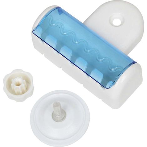 Porte-brosse à dents mural avec couvercle pour la maison, l'hôtel et les vestiaires. (1/5)