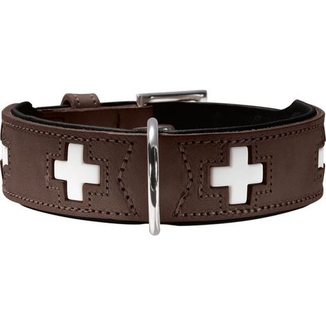 Collier pour Chien Hunter Swiss Negro, marrón (24-28.5 cm) (1/5)