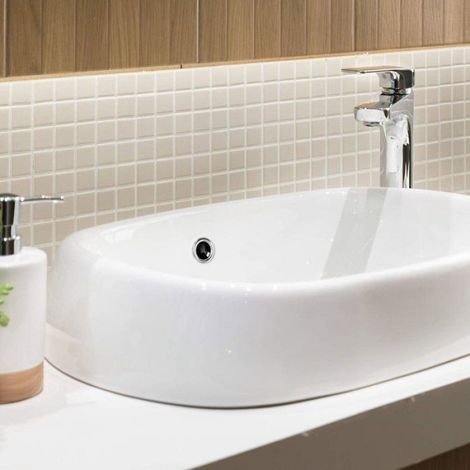 Anneau De Lavabo - Couvercle De Trop-Plein - Pour Evier Salle De Bain - Lot De 8 Pièces (1/5)