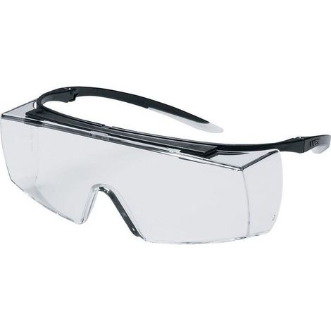 uvex super OTG 9169261 Occhiali da vista incl. Protezione raggi UV Nero EN 166, EN 170 DIN 166, DIN 170