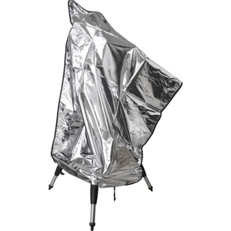 Housse de télescope, Housse de Protection imperméable en Tissu Oxford 420D pour télescope, Protection de Meubles avec Cordon de Serrage réglable (62.99 47.24in), Silver (1/4)