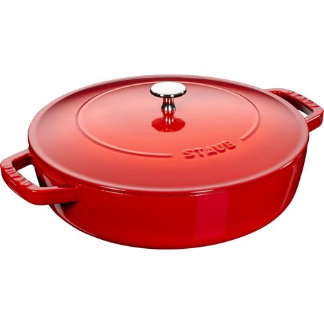 Staub - Saute Pan Chistera - Cherry - 24 cm