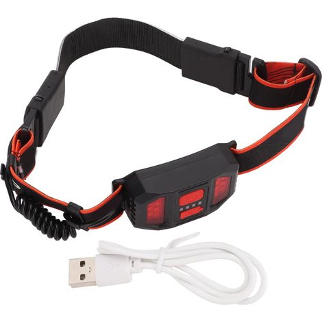LED-Stirnlampe – Outdoor-Taschenlampe – verstellbares Kopfband – Erwachsene/Kinder