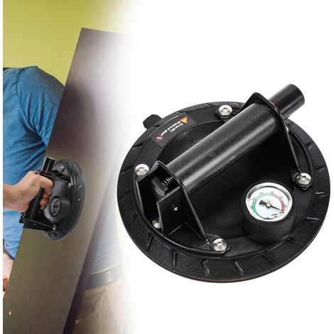 Randaco Saugheber Glasheber Saugnäpfe Einhandbedienung Glassauger max.120KG 1 Stück
