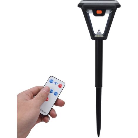 Solar-Gartenleuchte mit 100 LEDs, 5 Modi, Fernbedienung, wasserdicht, 2000 lm für die Außenbeleuchtung (1/5)