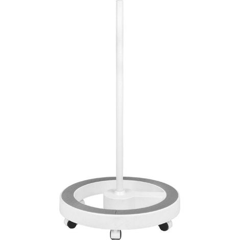 Elegante supporto per lampada bianco