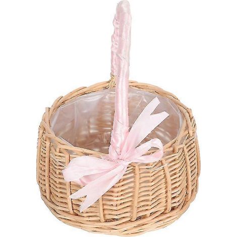 panier de fleurs, panier décoratif pour composition florale, panier de fleurs pour mariage (1/2)