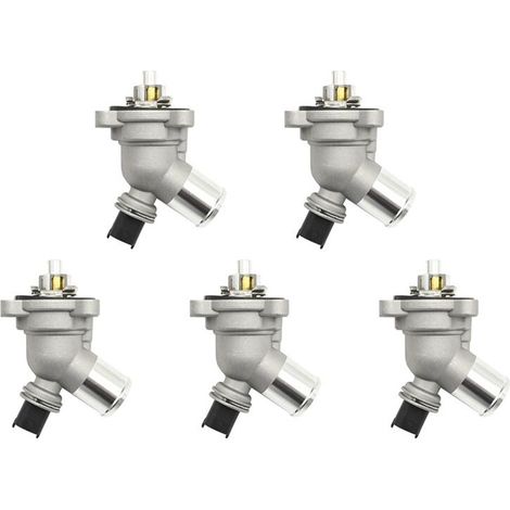 Ensemble de Thermostat de Liquide de Refroidissement pour Moteur de Voiture 5 Pièces 25199831 pour Spark 2013-2015 (1/2)