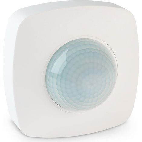 Bewegungssensor PIR 360° - IP20 Reichweite bis 20m weiß (1/4)