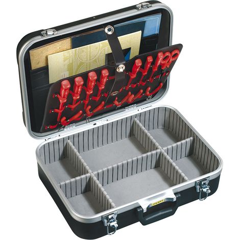 ABS KOFFER OHNE WERKZEUG WERKZEUGKOFFER WERKZEUGBOX FERVI 0682 (1/2)