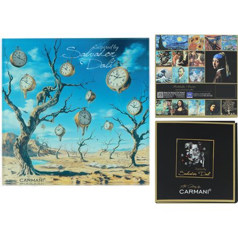 Dessous de verre pour tasse, par Salvador Dali, œuvre d'art, cadeau pour la table ou la salle à manger