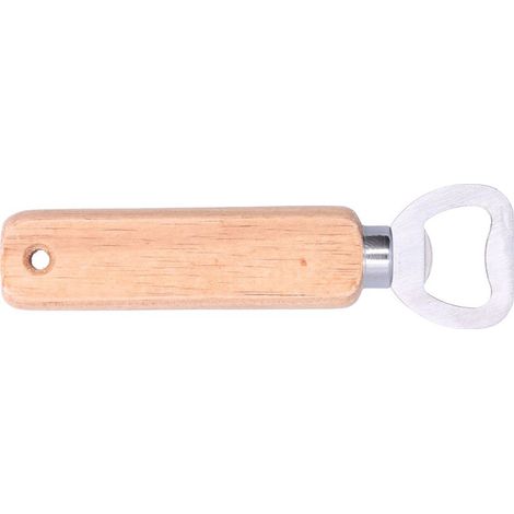 Ouvre-bouteille manuel avec manche en bois, ouvre-bouteille pour verres à vin, bière et soda, outil de bar pour la maison (1/5)