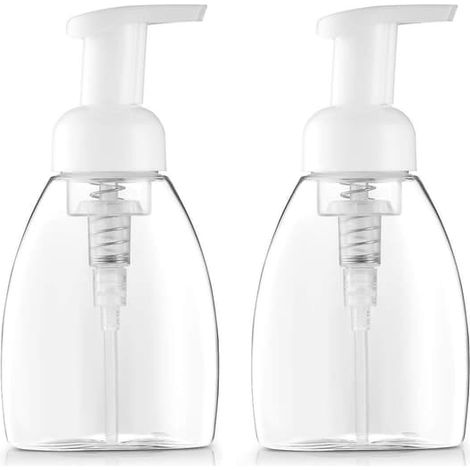 Lot de 2 flacons-pompes de savon moussant de 250 ml (8,5 oz) (1/2)