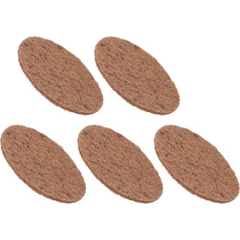Lot de 5 tapis pour œufs d'oiseaux en feuilles de roseau, résistants à l'usure, doux et confortables, pour le nid des petits animaux à fourrure. (1/5)