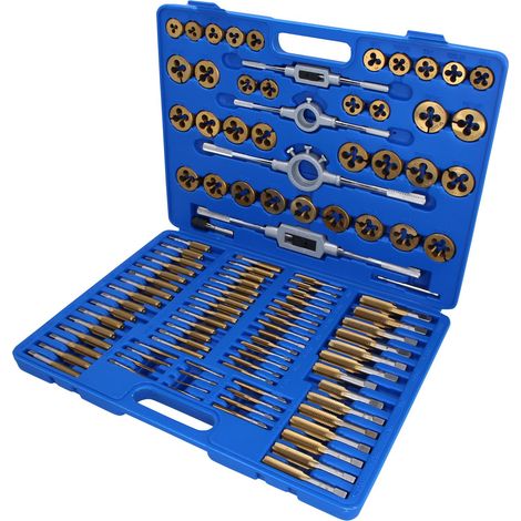 BRILLIANT TOOLS TiN Macho terraja Juego de 110 piezas - BT101985 (1/4)