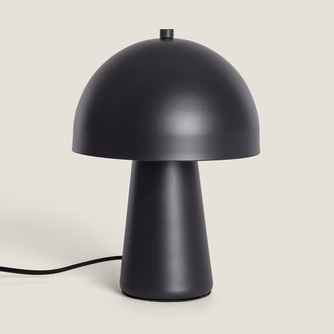Tischlampe Metall Quinga Schwarz
