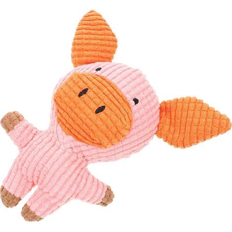 Jouet Squeaky Peluche pour Chiens Jouet Molarisant pour Animaux De Compagnie Réduit Ennui Et Favorise (1/4)