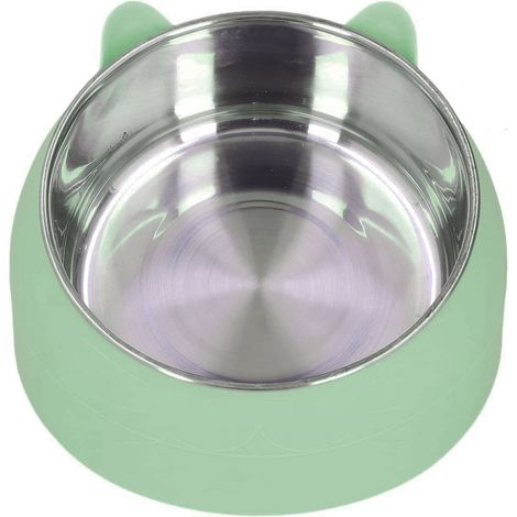 1 Gamelle chauffante chat, Acier inoxydable 304, Température constante, Protection cou, Alimentation animale (1/5)