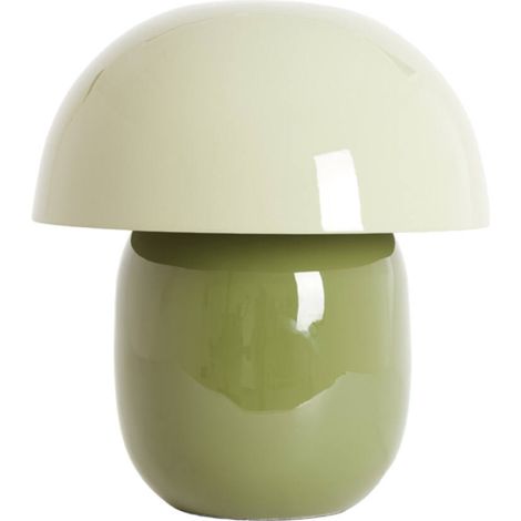 Light & Living - lámpara de mesa - Mimosa - verde - metal - Ø