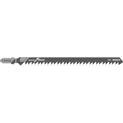 3x Lames de scie sauteuse T 344 D Speed for Wood (1/2)