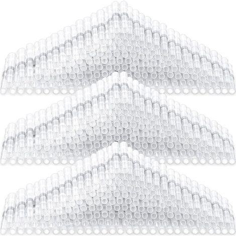 300PCS Connecteurs de Fil à Souder Connecteur Bout à Bout Thermorétractable Bornes de Fil d'Épissure Électrique Isolées(Blanc,26-24 AWG) (1/5)