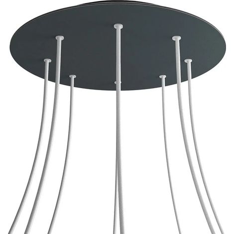 Lámpara creative-cables rose-one metal 45 cm antracita (1/3)