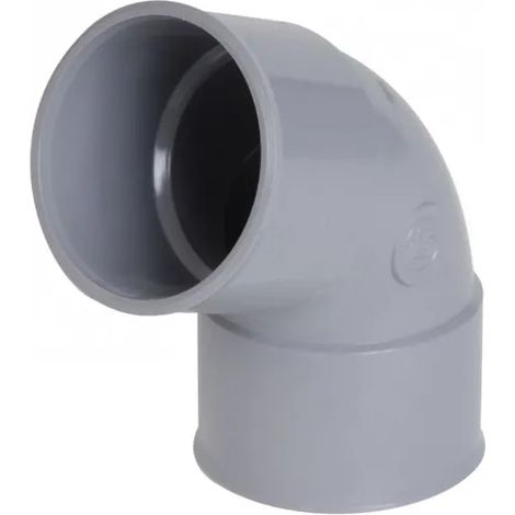 Accesorio de desagüe pvc nicoll uct66 ángulo 67°30 conexión hembra