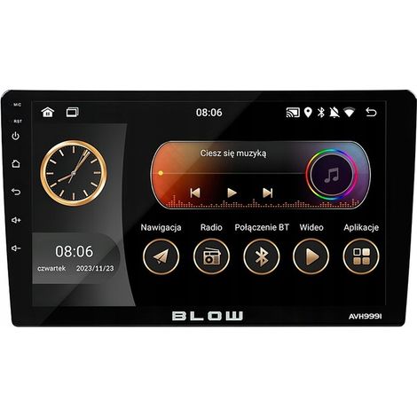 Radio Blow AVH-9991 1DIN 9 android/wifi/GPS/carp (1/5)