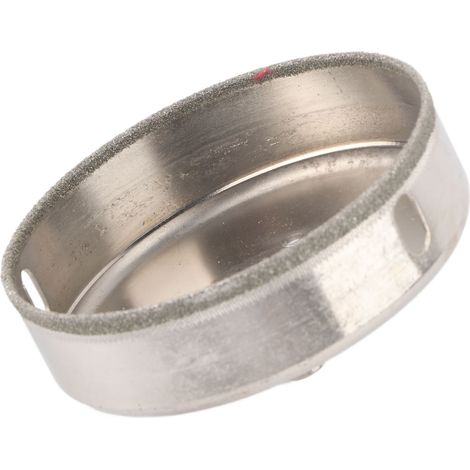 Perceuse à verre diamantée, durable et compacte pour céramique et pierre, accessoires de coupe précis.