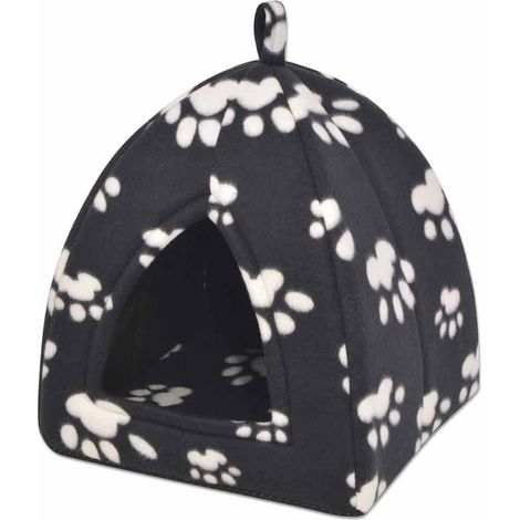 Cama cubo para gatos tamaño L negro vidaXL (1/5)