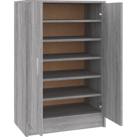 Zapatero Sonoma 60 x 35 x 92 cm madera de ingeniería gris 020043431 (1/5)