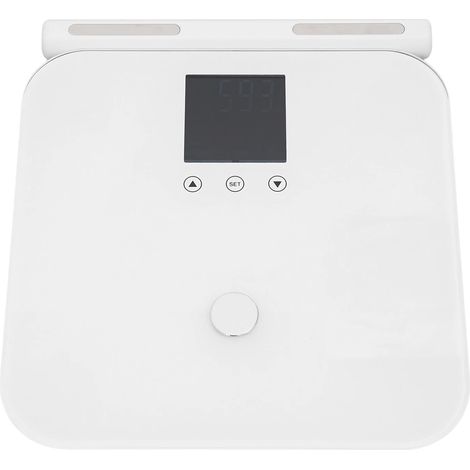 Scale for Body Weight, Electronic Scale, 8 Electrodes High Accurate Rechargeable Composition Analyzer with BMR Index Body Fat Digital Scale Composition Muscle & Fat Measurement