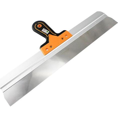HOTECHE espatula emplastecer fachadas 50 cm. , Espátula para fachadas y emplastecer con mango de plásticoLongitud 500 mm Hoteche Mango de plástico bicolor Acero al carb