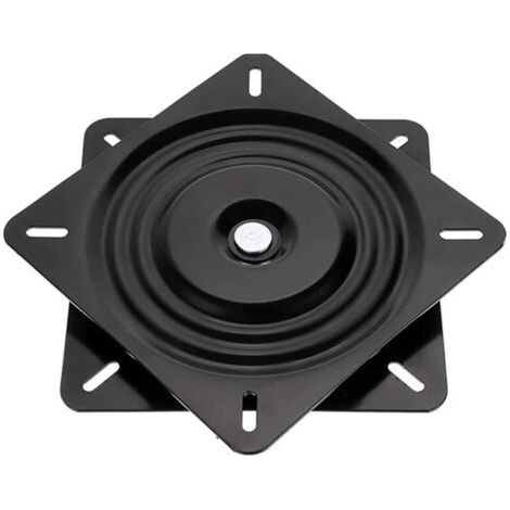 Table Tournante de Chaise Pivotante, Plateau Tournant Roulement à Billes, Plateau Tournant à Roulement à Billes à 360 °, pour Tabourets Tables Étagères TV (Max 100Kg) (1/5)