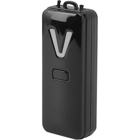 Masque purificateur d'air portable rechargeable multifonction générateur d'ions négatifs mini noir métal pour intérieur extérieur (1/5)