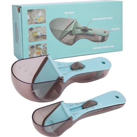 Cuillère de Mesure Réglable Multifonction - Accessoire de Cuisine Précise pour Dosage et Pâtisserie (1/5)