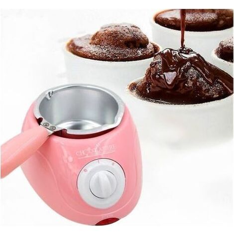 Chocolat chaud durable Melting Pot Fondue lectrique Fondue Machine Set Outil de bricolage