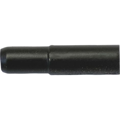 Steckbodenträger Maxi, Bohr ø 5 mm, verzinkt schwarz