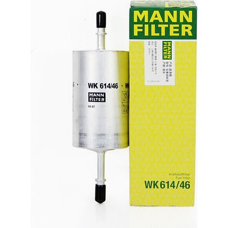 MANN-FILTER WK 614/46 Kraftstofffilter - für PKW + NKW (1/5)