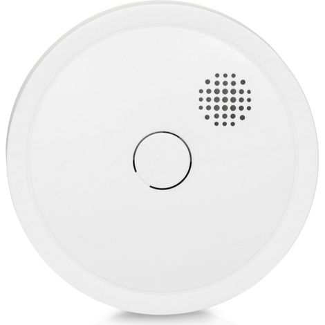 Rilevatore fumo Alecto SA61 bianco litio ottico