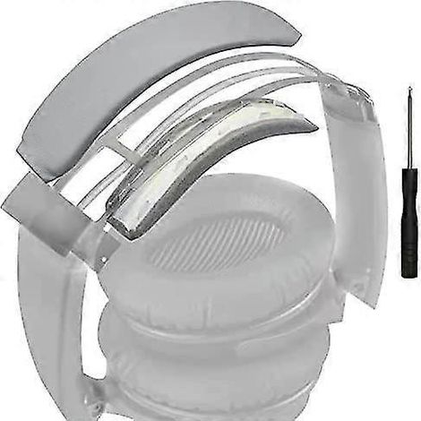 Kit de remplacement d'arceau pour casques Bose QC35 et QuietComfort 35 II (QC35 II), installation facile soi-même, argent (1/5)