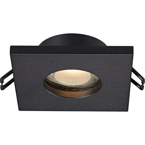 Zumaline CHIPO Downlight encastré, noir, 1x GU10