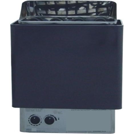 Sauna Salle Sauna poêle ménage Petit Acier Inoxydable Sueur poêle à Vapeur Chauffage équipement de Chauffage hammam Sec chaudière Murale température constante(3k) (1/3)