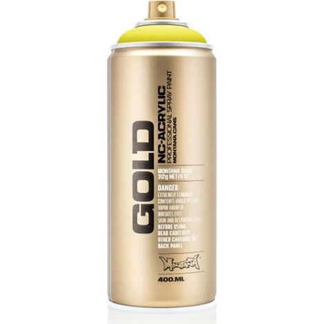 Bombe de peinture - Gold - Acrylique - Poison Pastel - CL6300 - 400ml - Montana Cans