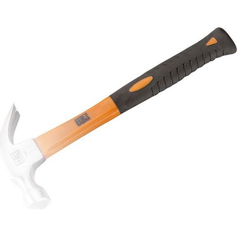 MANCHE EN FIBRE DE VERRE POUR MARTEAUX À GRIFFE COURBÉE ALYCO ORANGE