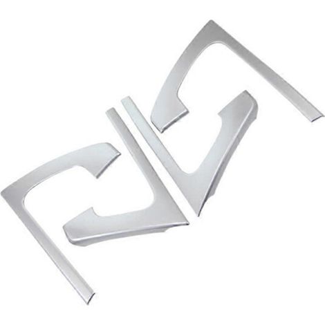 Accoudoir de porte pour Toyota Land Cruiser 200 LC200 FJ200 2008-2017, garniture intérieure de remplacement, housse de repose-bras latéral, kit de 1 pièce, couleur noire, matériau PVC, compatible avec (1/5)