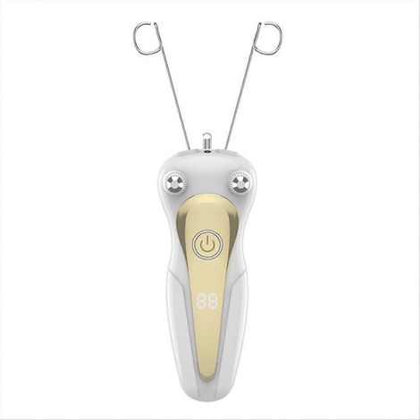 Épilateur électrique à fil de coton pour le corps, les jambes et les bras, avec écran LCD. (1/5)