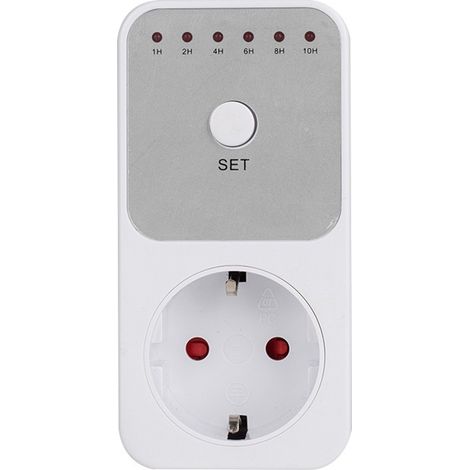 230V Plug-in Timer Switch – 1-10 Hour Countdown Switch – 16A Current – Easy Installation (1/5)